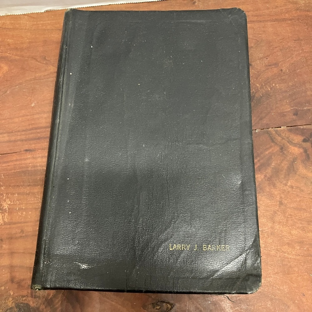 Holy Bible KJV 1964 Verse Reference Edition A. J. Holman Personalized Gift